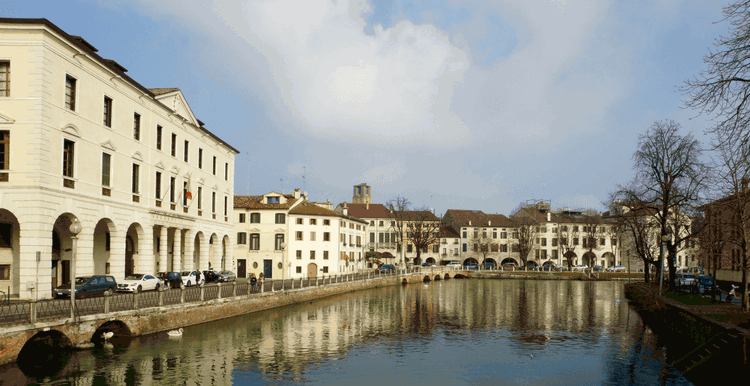 Venetian architecture in Treviso, Italy