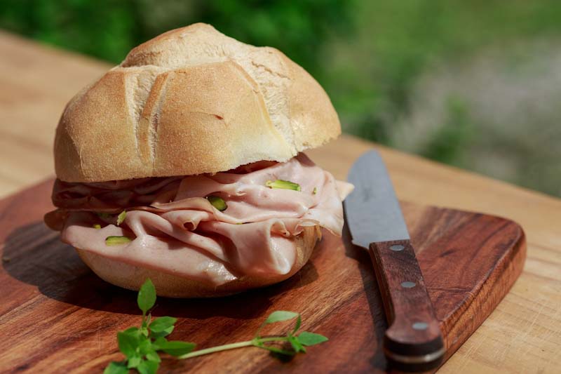 mortadella Italian food