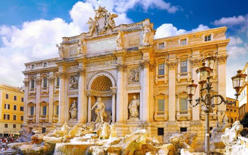 Trevi fountain Italy